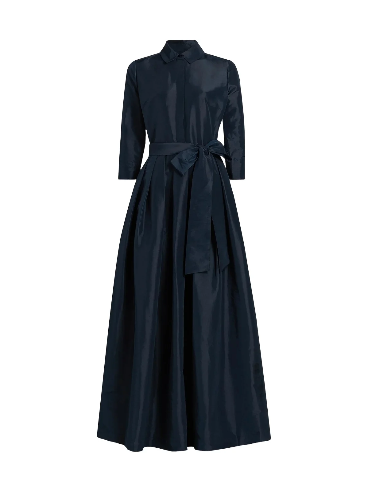 Women's Julip Tie-Waist Shirtdress-Style Gown Women's Julip Tie-Waist Shirtdress-Style Gown