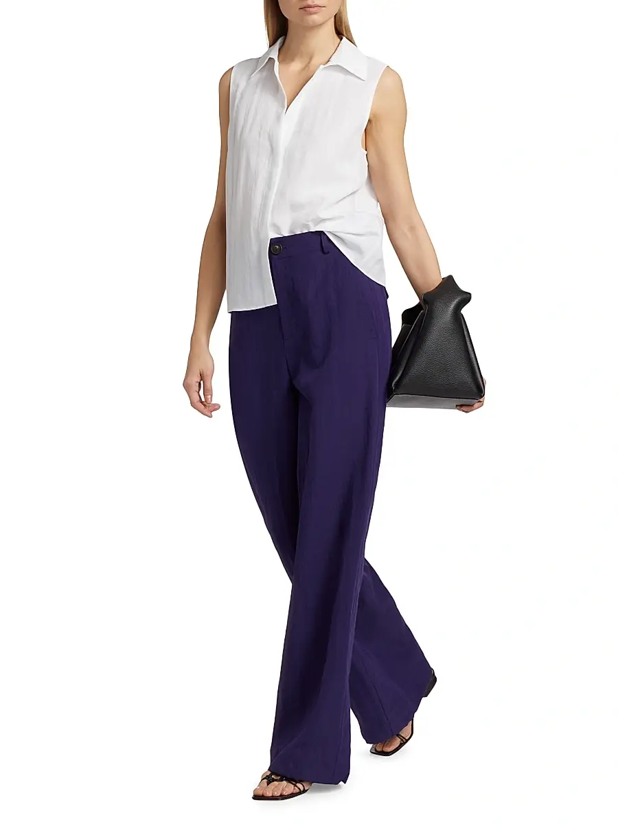 Vince Women's Relaxed Wide-Leg Pants | Thumbnail 2 Vince Women's Relaxed Wide-Leg Pants | Thumbnail 2