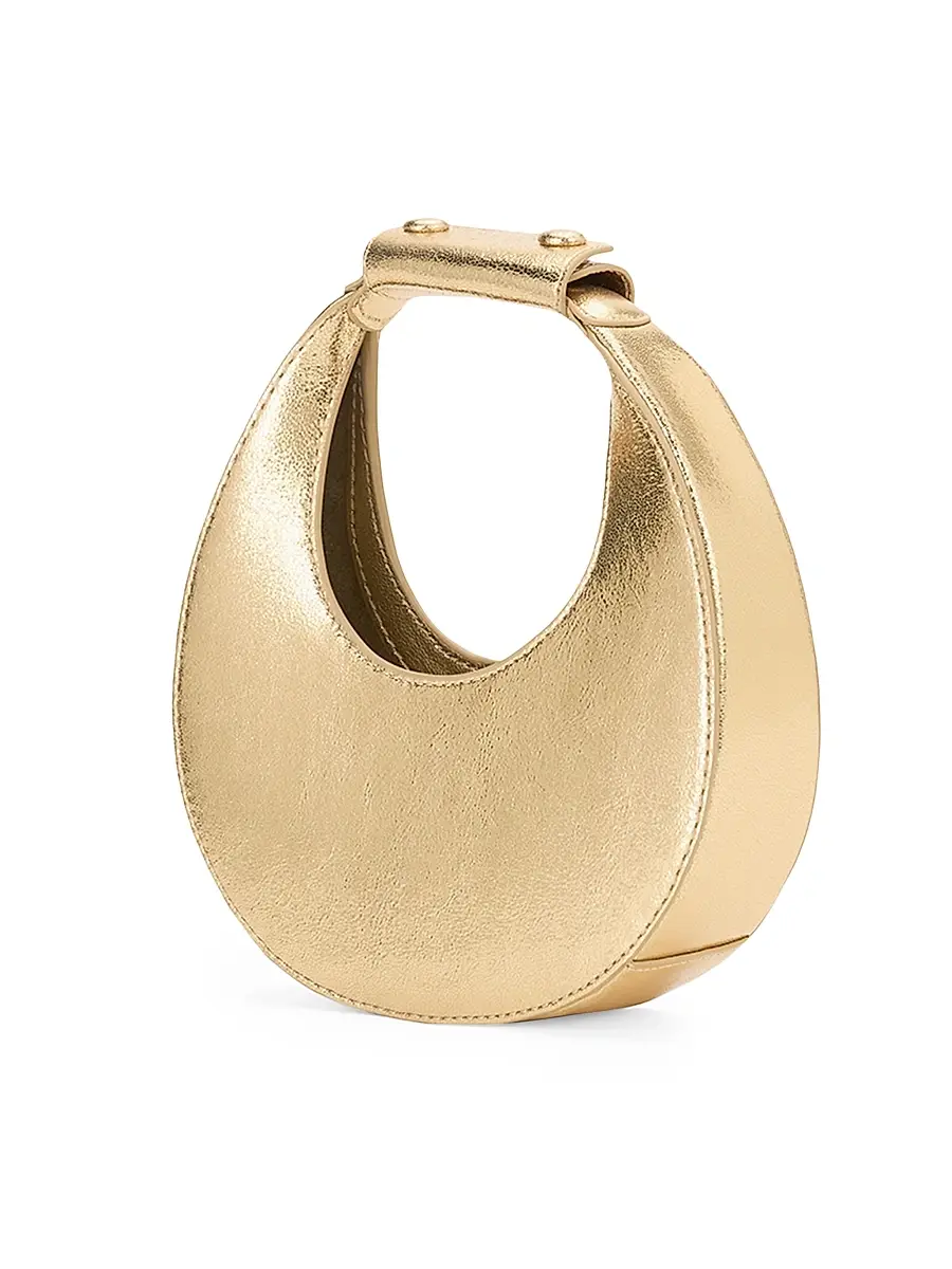 Staud Women's Goodnight Moon Leather Bag | Thumbnail 2 Staud Women's Goodnight Moon Leather Bag | Thumbnail 2
