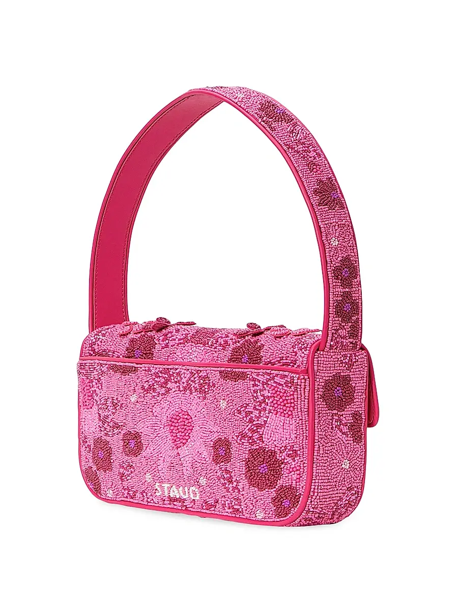 Staud Women's Tommy Beaded Shoulder Bag | Thumbnail 3 Staud Women's Tommy Beaded Shoulder Bag | Thumbnail 3