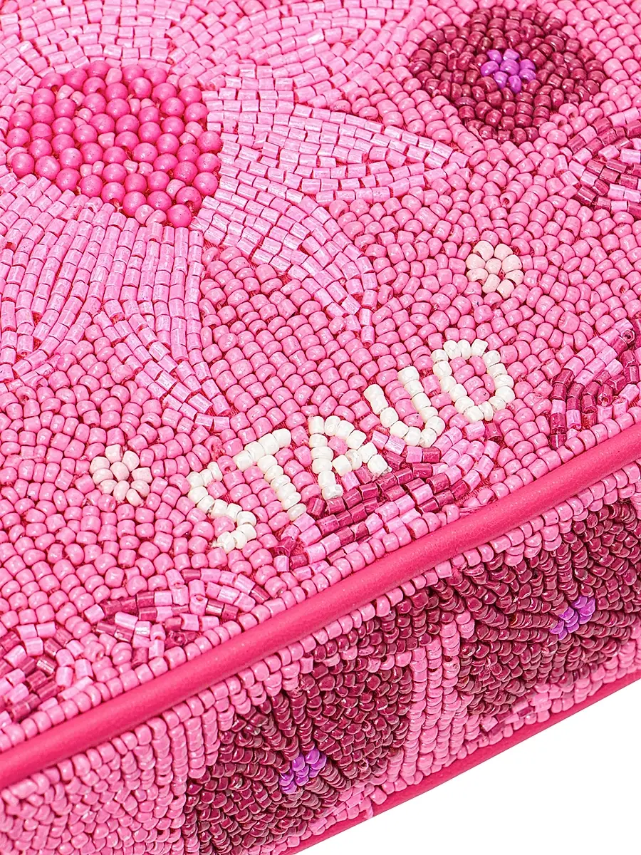 Staud Women's Tommy Beaded Shoulder Bag | Thumbnail 4 Staud Women's Tommy Beaded Shoulder Bag | Thumbnail 4