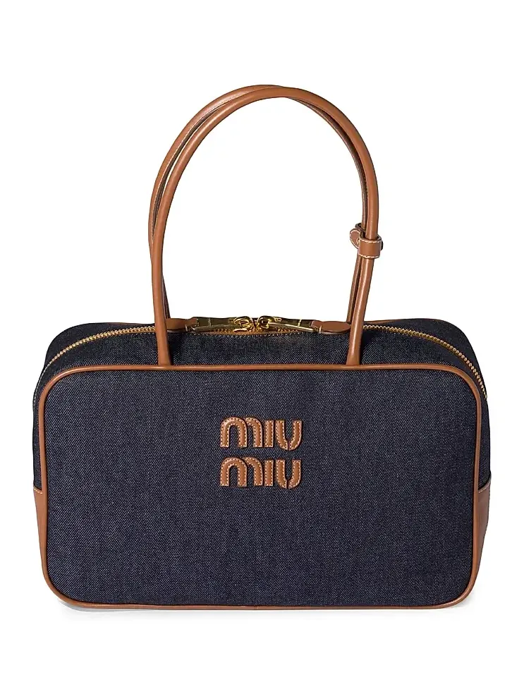 Women's Beau Denim Top Handle Bag Women's Beau Denim Top Handle Bag