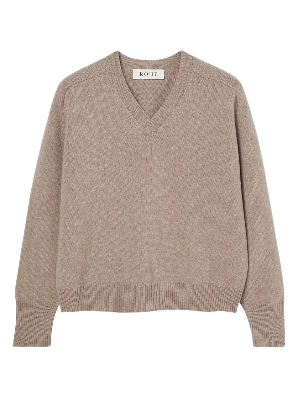 Women's Sleeve Wrap Wool-Cashmere Sweater
