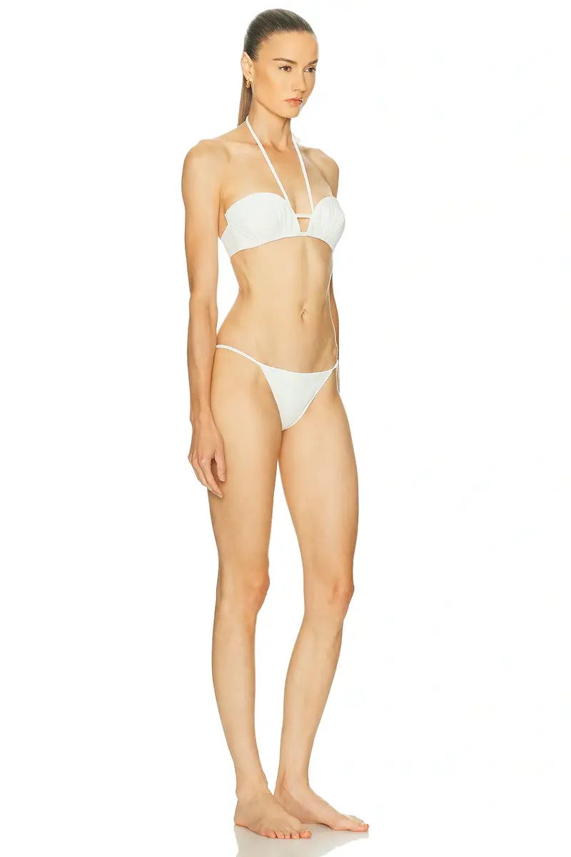 ADRIANA DEGREAS Coquille De Mer Halterneck Bikini Set | Thumbnail 2 ADRIANA DEGREAS Coquille De Mer Halterneck Bikini Set | Thumbnail 2