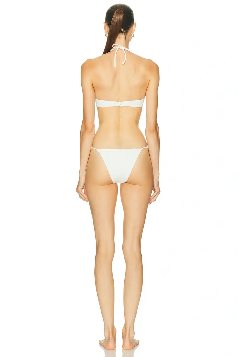 ADRIANA DEGREAS Coquille De Mer Halterneck Bikini Set | Thumbnail 3 ADRIANA DEGREAS Coquille De Mer Halterneck Bikini Set | Thumbnail 3