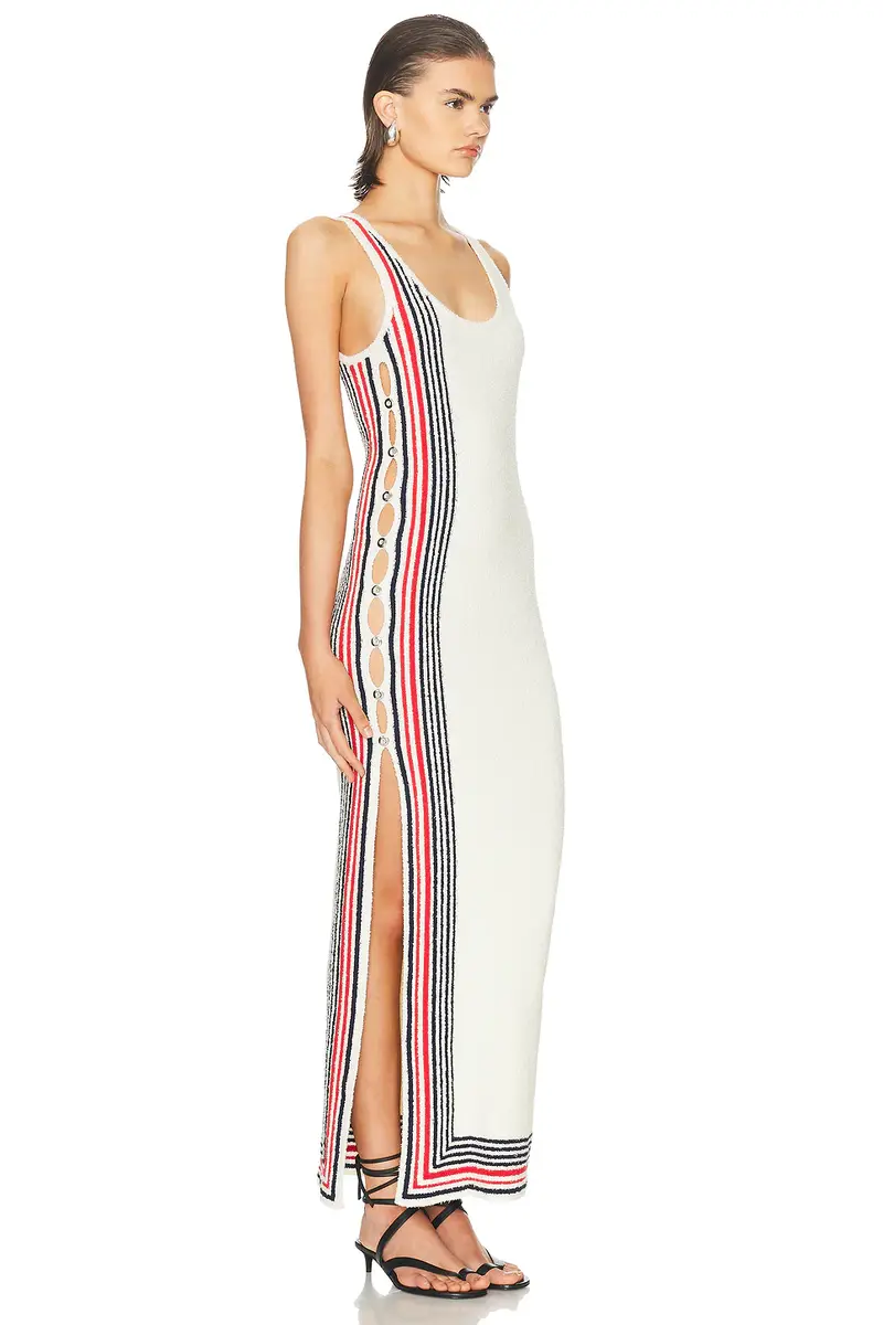 Rabanne Sleeveless Long Dress | Thumbnail 2 Rabanne Sleeveless Long Dress | Thumbnail 2