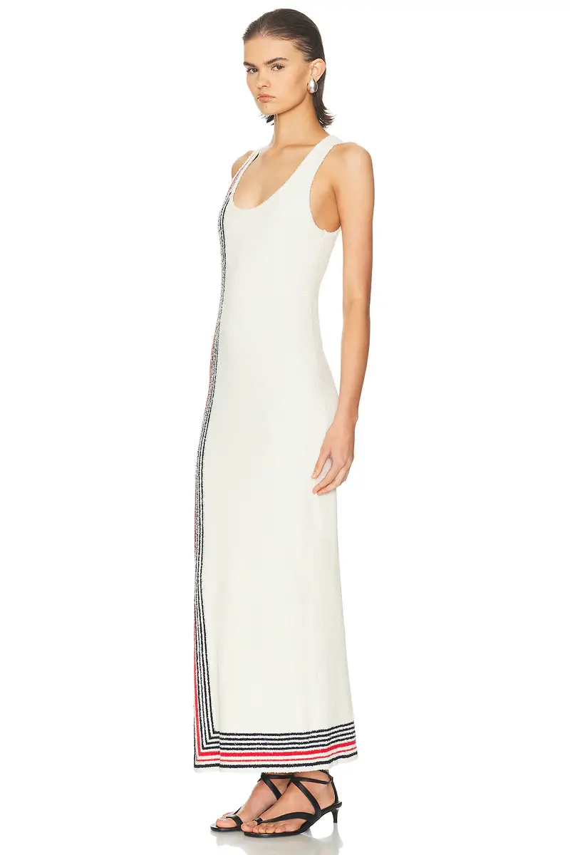 Rabanne Sleeveless Long Dress | Thumbnail 3 Rabanne Sleeveless Long Dress | Thumbnail 3
