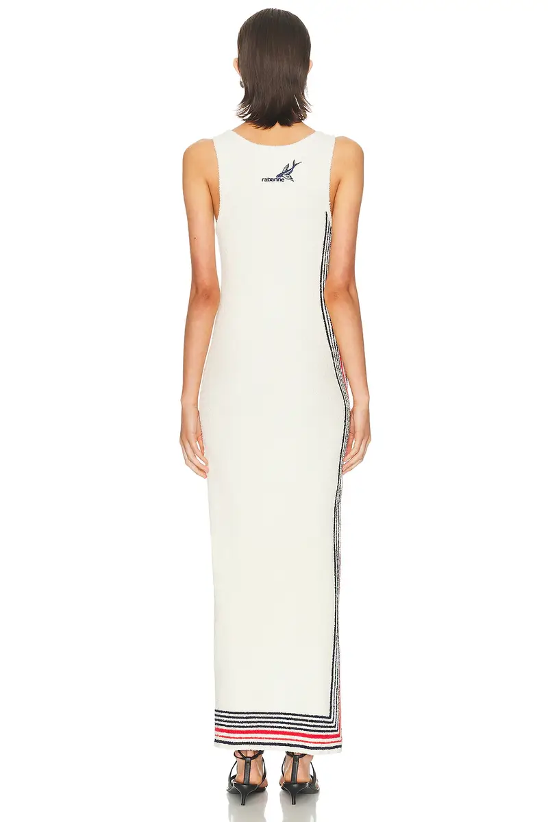 Rabanne Sleeveless Long Dress | Thumbnail 4 Rabanne Sleeveless Long Dress | Thumbnail 4