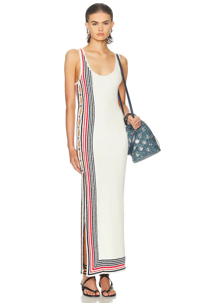 Rabanne Sleeveless Long Dress | Thumbnail 5 Rabanne Sleeveless Long Dress | Thumbnail 5