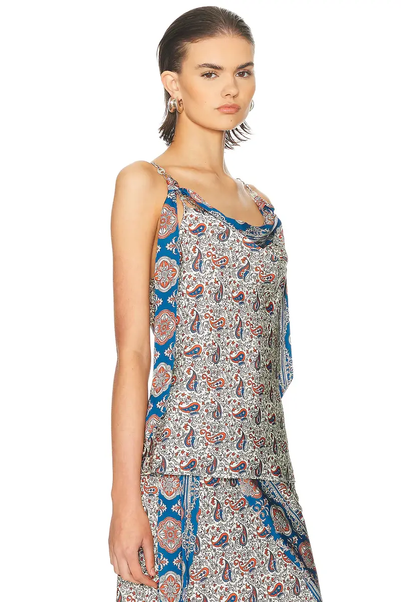 RABANNE Chain Scarf Top | Thumbnail 2