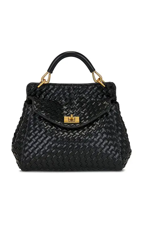JW PEI Lucia Classic Top Handle Woven Bag | Thumbnail 2