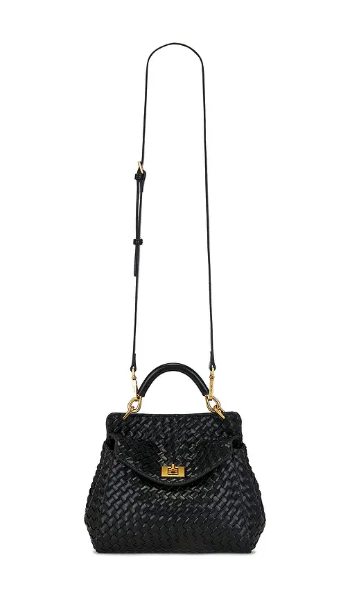 JW PEI Lucia Classic Top Handle Woven Bag | Image 1 JW PEI Lucia Classic Top Handle Woven Bag | Image 1