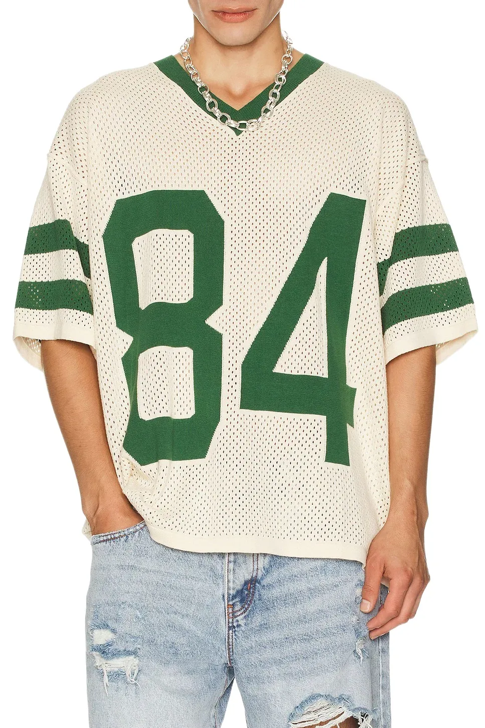 Diet Starts Monday Knitted Mesh Jersey