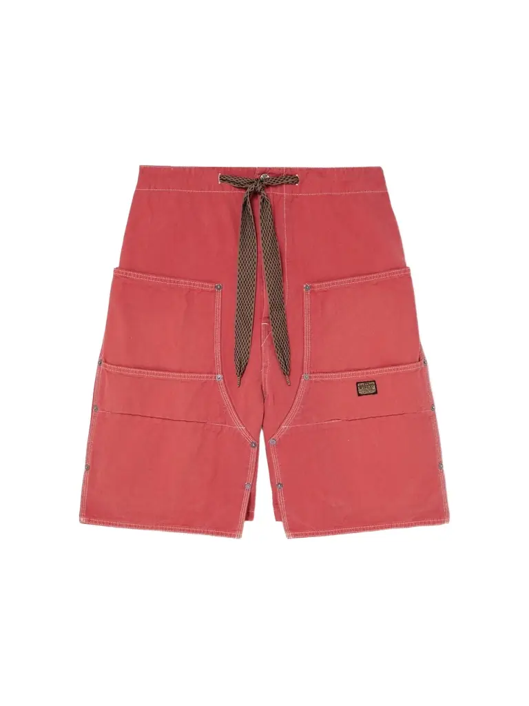 KAPITAL Easy Straight-Leg Cotton-Twill Drawstring Shorts - Men | Image 1 KAPITAL Easy Straight-Leg Cotton-Twill Drawstring Shorts - Men | Image 1