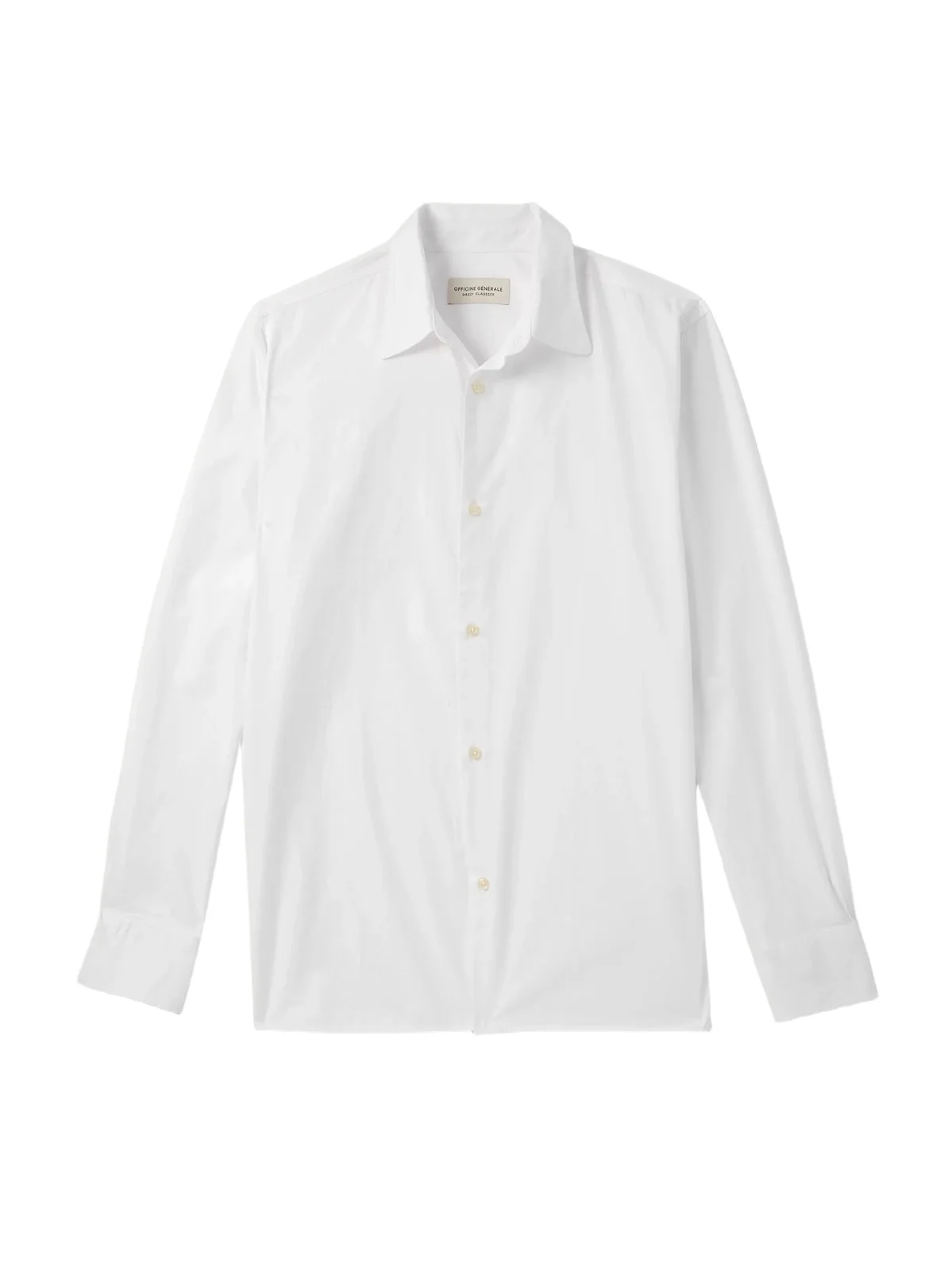 Cotton-Poplin Shirt - Men