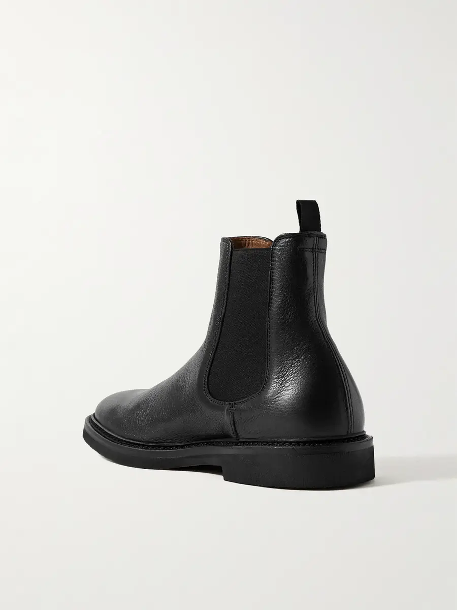Officine Creative Hopkins Flexi 204 Glossed Deerskin Chelsea Boots - Men | Thumbnail 4 Officine Creative Hopkins Flexi 204 Glossed Deerskin Chelsea Boots - Men | Thumbnail 4
