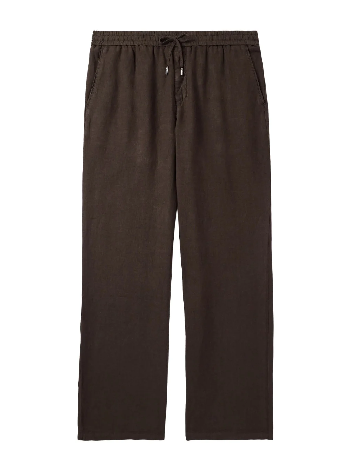 Edward Straight-Leg Garment-Dyed Linen Drawstring Trousers - Men