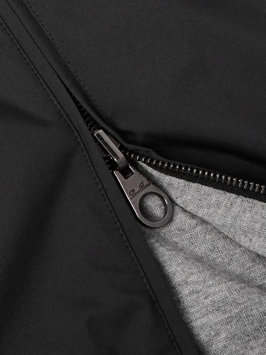 Loro Piana Reversible Windmate® Storm System® Nylon and Cashmere Blouson Jacket - Men | Thumbnail 4 Loro Piana Reversible Windmate® Storm System® Nylon and Cashmere Blouson Jacket - Men | Thumbnail 4