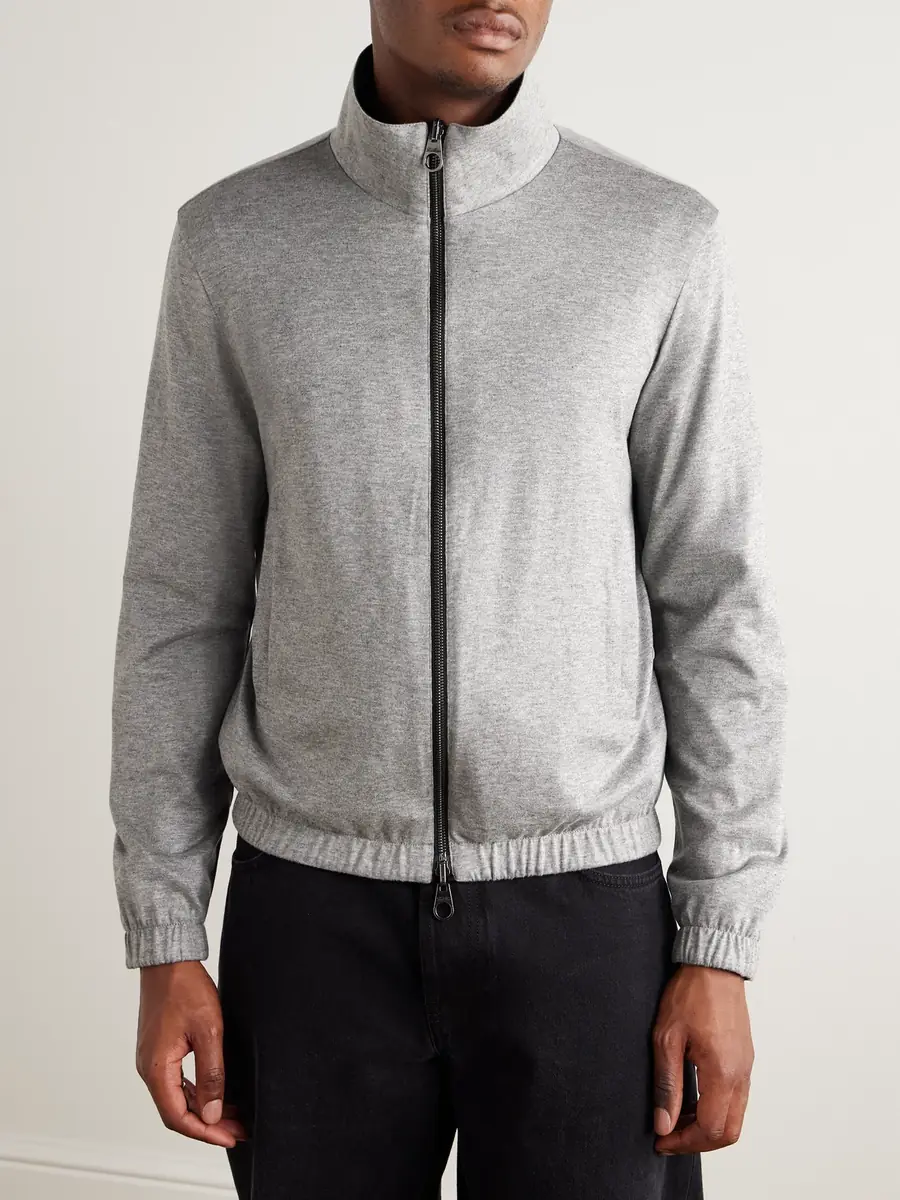 Loro Piana Reversible Windmate® Storm System® Nylon and Cashmere Blouson Jacket - Men | Thumbnail 6 Loro Piana Reversible Windmate® Storm System® Nylon and Cashmere Blouson Jacket - Men | Thumbnail 6