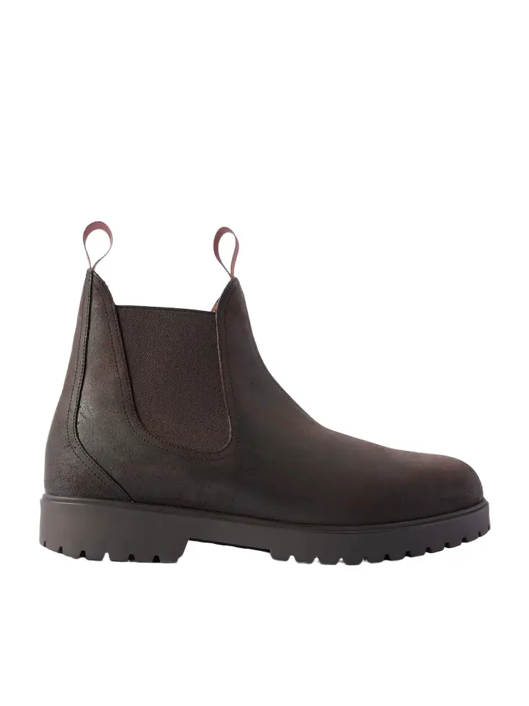Loro Piana Dover Walk Brushed-Leather Chelsea Boots - Men | Image 1 Loro Piana Dover Walk Brushed-Leather Chelsea Boots - Men | Image 1