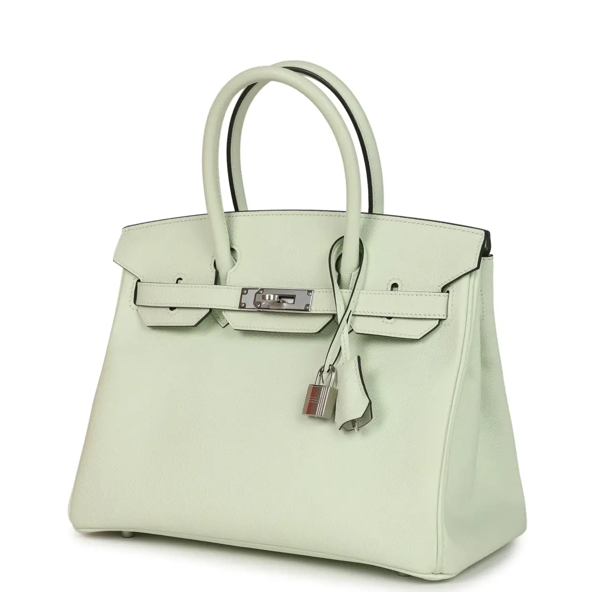 HERMÈS Hermes Birkin Sellier 30 Vert Fizz Epsom Palladium Hardware | Thumbnail 3 HERMÈS Hermes Birkin Sellier 30 Vert Fizz Epsom Palladium Hardware | Thumbnail 3