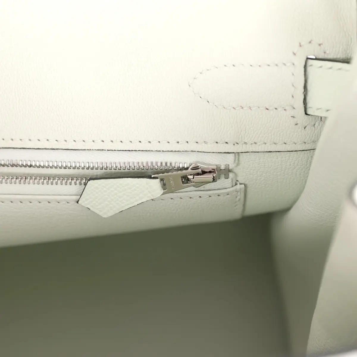 HERMÈS Hermes Birkin Sellier 30 Vert Fizz Epsom Palladium Hardware | Thumbnail 9 HERMÈS Hermes Birkin Sellier 30 Vert Fizz Epsom Palladium Hardware | Thumbnail 9