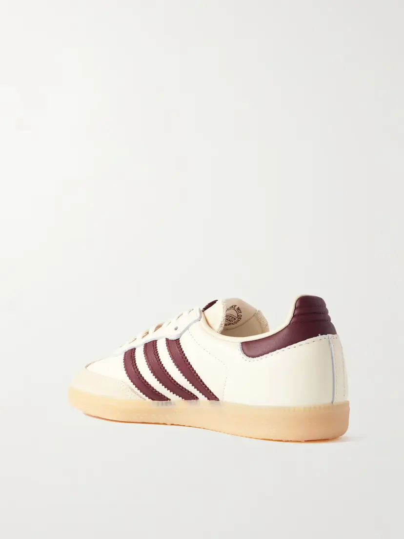 adidas Originals Samba Og Leather And Suede Sneakers | Thumbnail 3