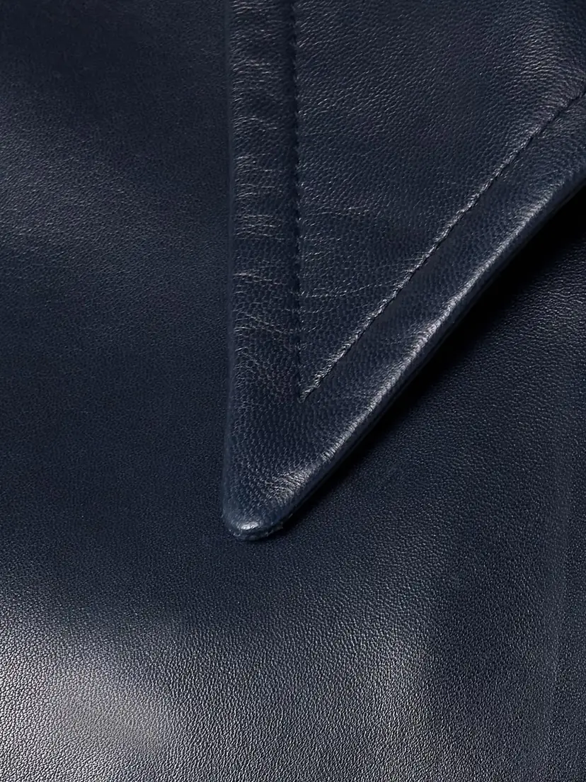 Khaite Owey Oversized Leather Bomber Jacket | Thumbnail 4 Khaite Owey Oversized Leather Bomber Jacket | Thumbnail 4