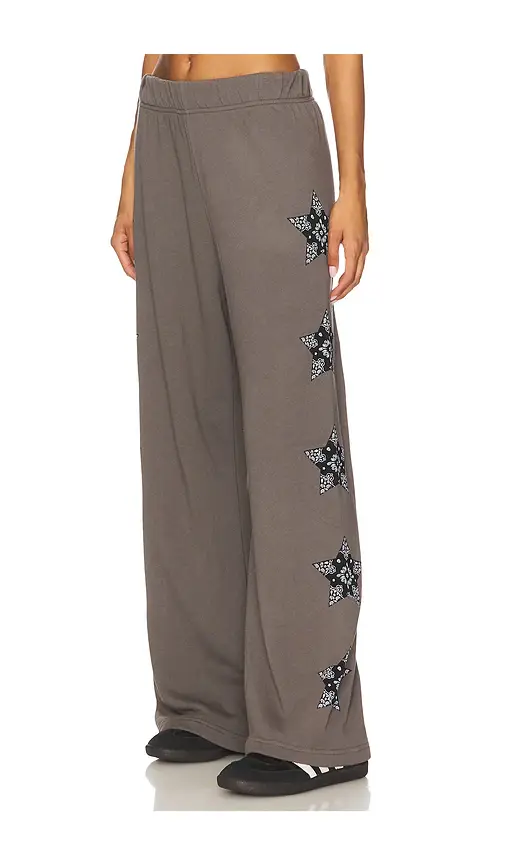 Lauren Moshi Black Horse Wide Leg Pant | Image 1 Lauren Moshi Black Horse Wide Leg Pant | Image 1