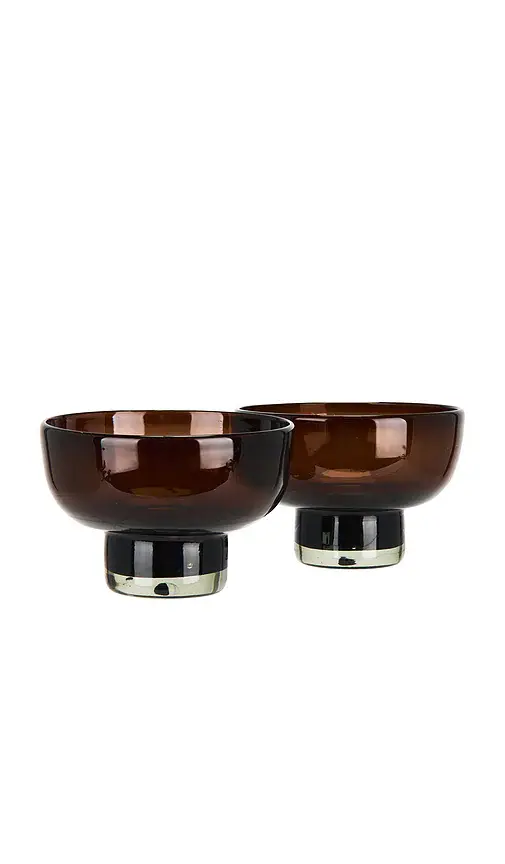 Verve Culture Set Of 2 Tamarind Margarita Glass