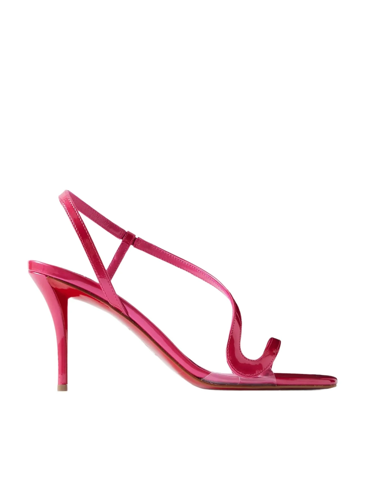 Rosa Z 80 Pvc-trimmed Patent-leather Sandals Rosa Z 80 Pvc-trimmed Patent-leather Sandals