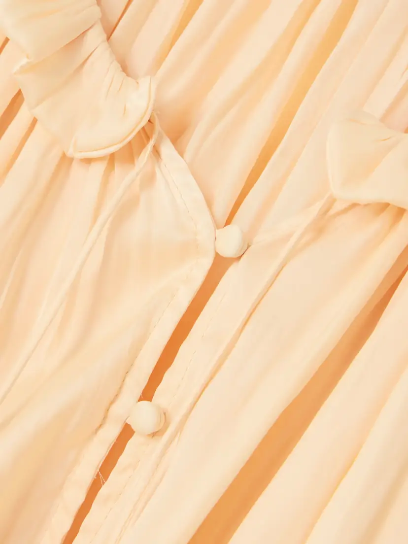 Ulla Johnson Laurette Gathered Washed-satin Blouse | Thumbnail 5