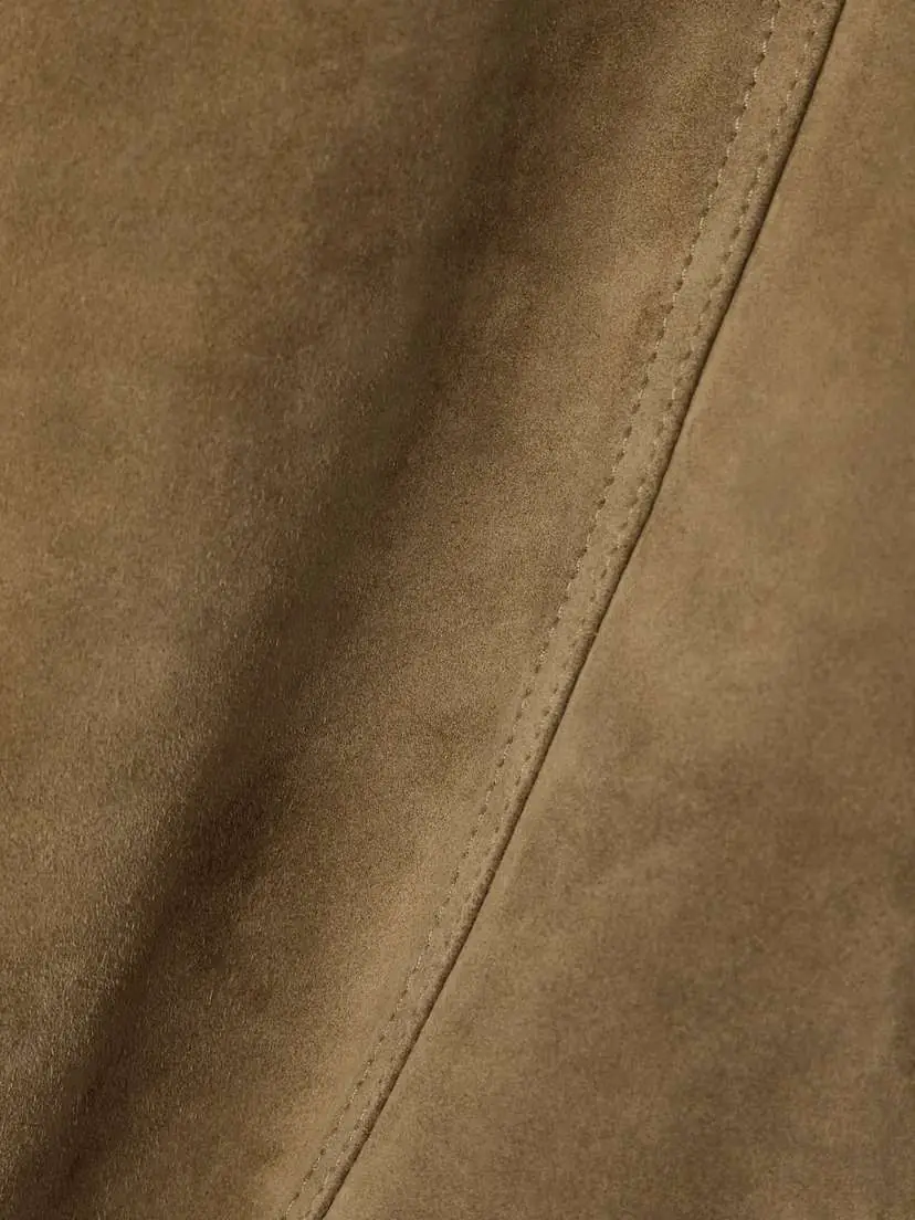 Tom Ford Belted Suede Skirt | Thumbnail 5