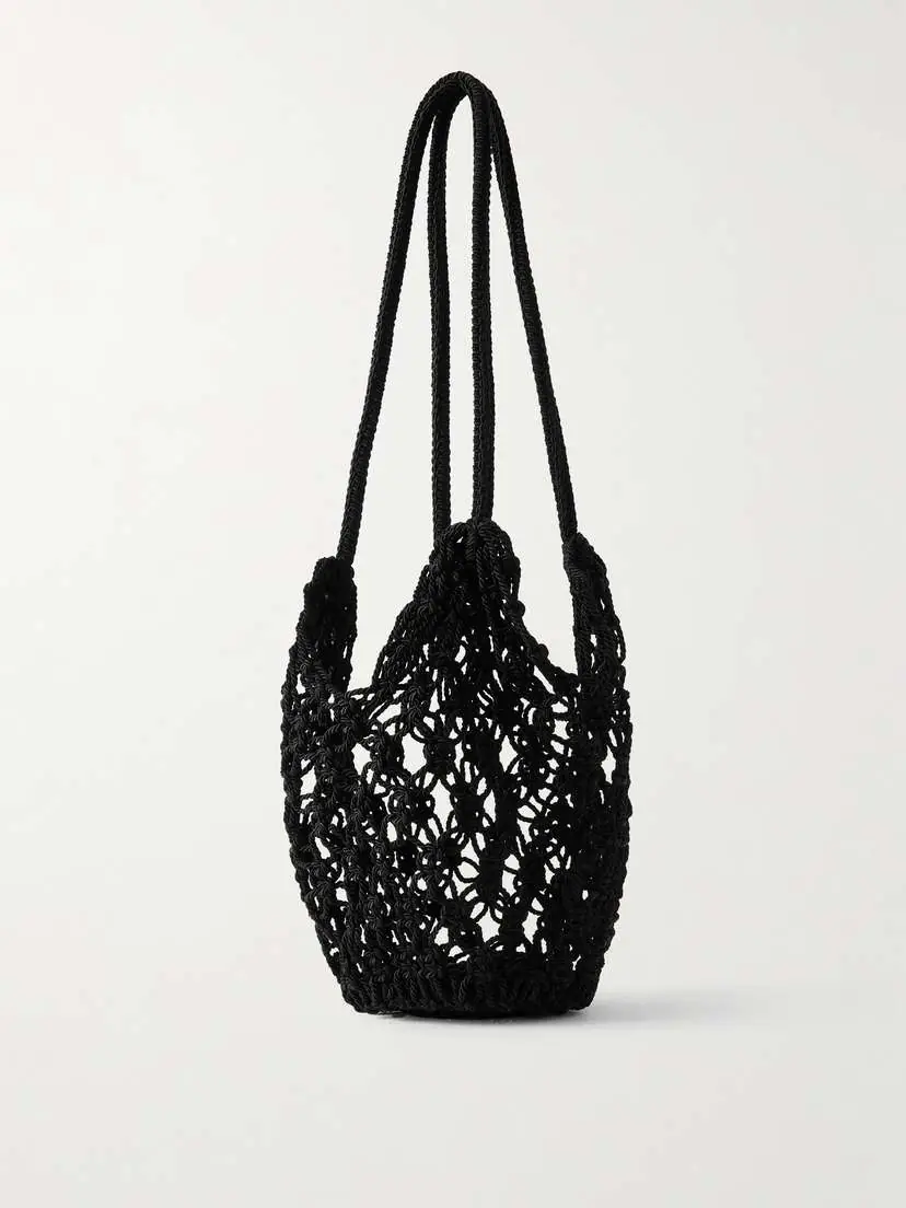 Saint Laurent Woven Cord Shoulder Bag | Thumbnail 3 Saint Laurent Woven Cord Shoulder Bag | Thumbnail 3