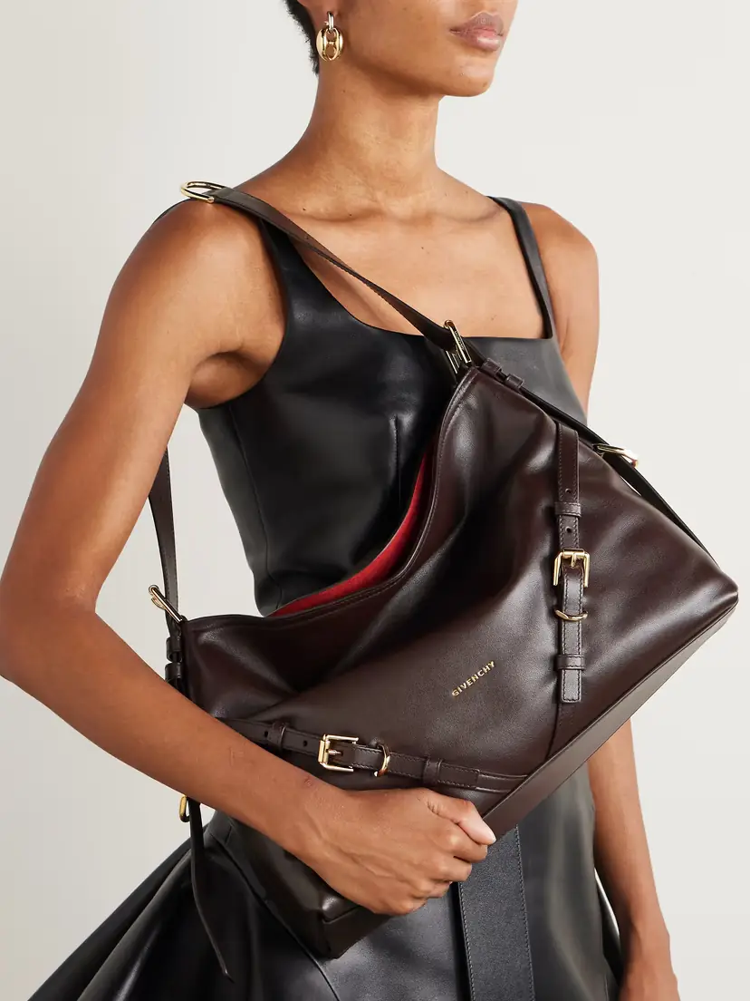 Givenchy Voyou Medium Leather Shoulder Bag | Thumbnail 2 Givenchy Voyou Medium Leather Shoulder Bag | Thumbnail 2