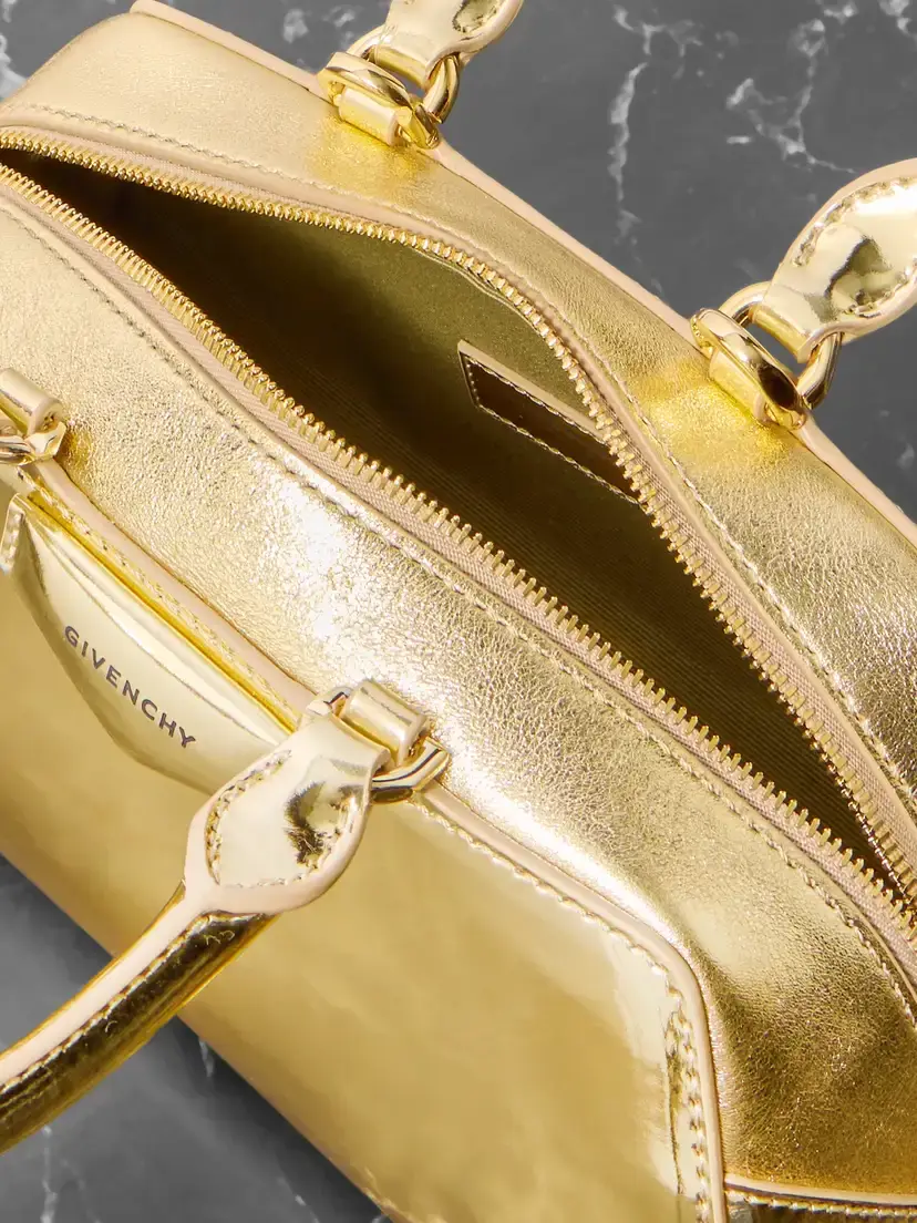 Givenchy Antigona East-west Mini Mirrored-leather Tote | Thumbnail 5