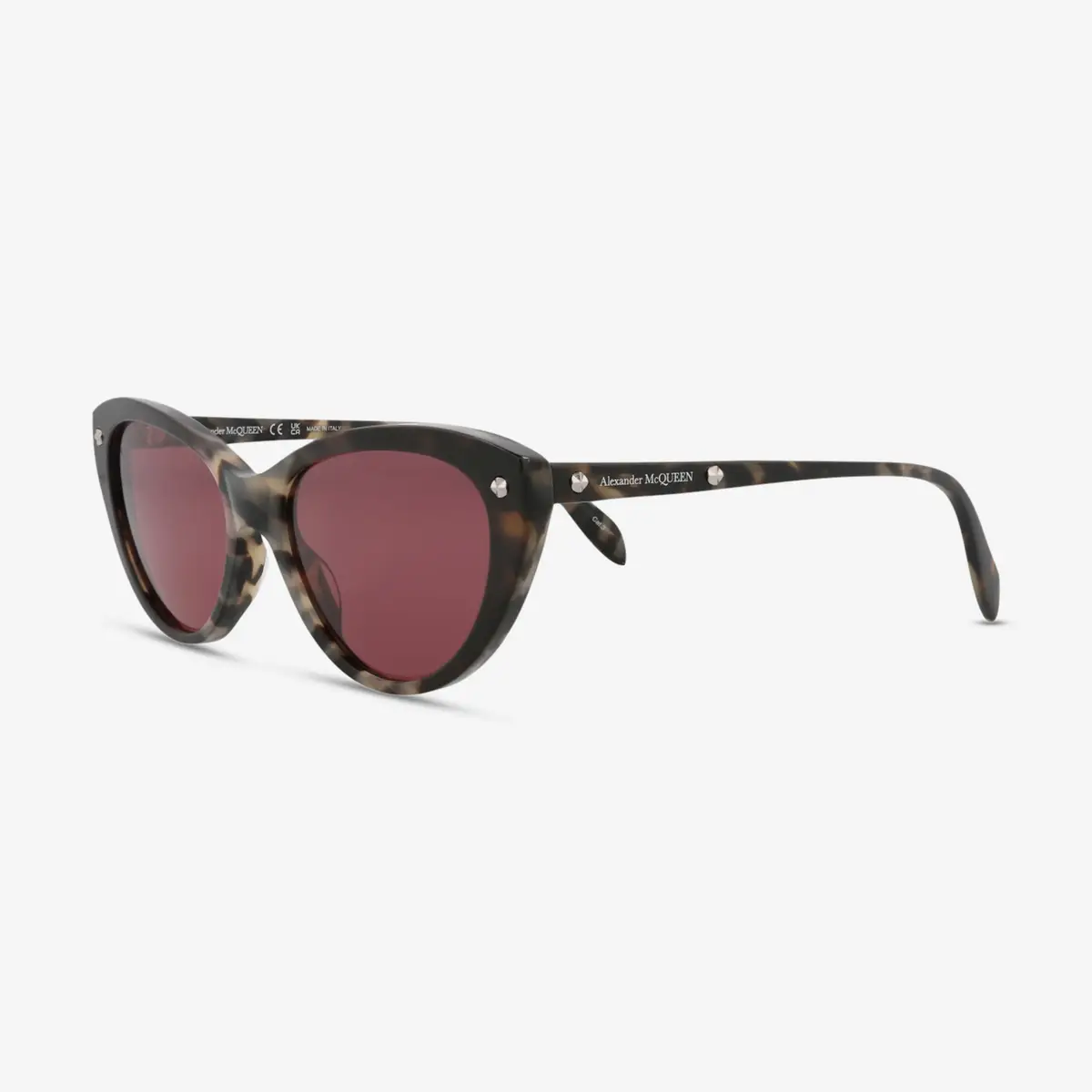 Alexander McQueen Alexander Mcqueen Cat Eye Acetate 55 mm Ladies Sunglasses by The Solist | Thumbnail 2 Alexander McQueen Alexander Mcqueen Cat Eye Acetate 55 mm Ladies Sunglasses by The Solist | Thumbnail 2
