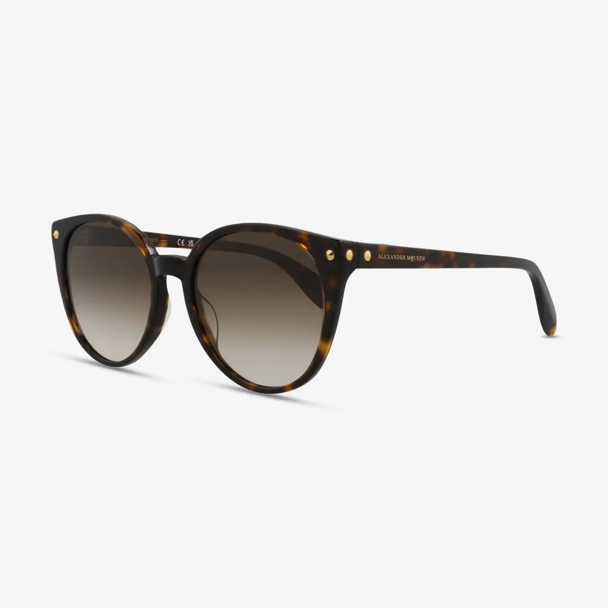 Alexander McQueen Alexander Mcqueen Round Acetate 55 mm Ladies Sunglasses by The Solist | Thumbnail 2 Alexander McQueen Alexander Mcqueen Round Acetate 55 mm Ladies Sunglasses by The Solist | Thumbnail 2