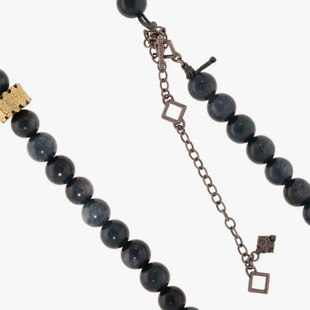 Armenta Armenta Old World 18K Yellow Gold & Blackened Sterling Silver Necklace by The Solist | Thumbnail 3