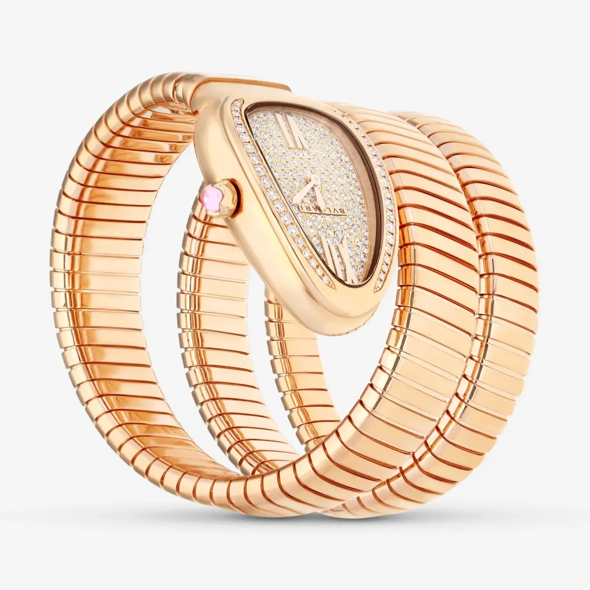 Bulgari Bulgari Serpenti Tubogas 18k Rose Gold 35mm Quartz Ladies Watch by The Solist | Thumbnail 2 Bulgari Bulgari Serpenti Tubogas 18k Rose Gold 35mm Quartz Ladies Watch by The Solist | Thumbnail 2