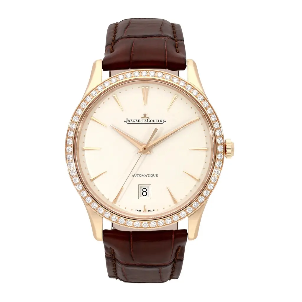 Jaeger-LeCoultre Master Ultra Thin 18K Rose Gold Diamond Automatic Men's Watch by The Solist