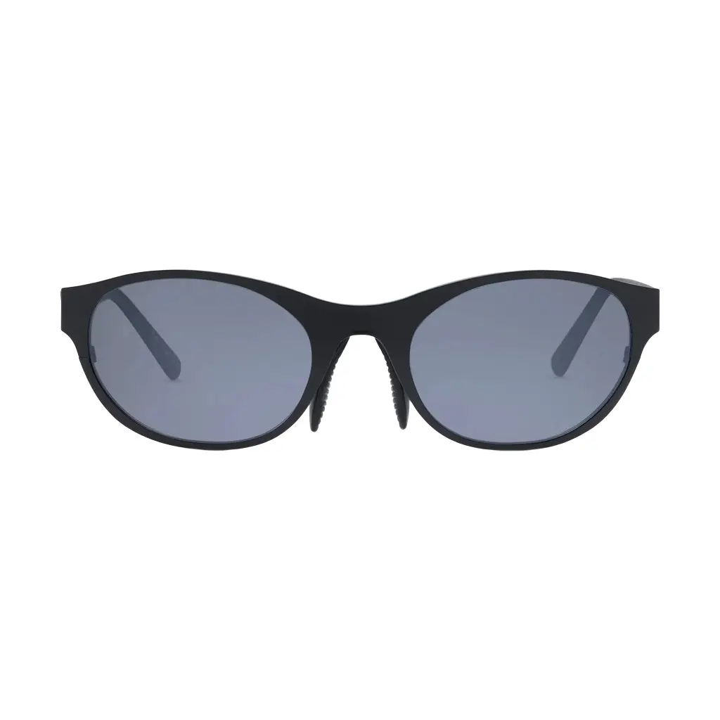Revo Revo Icon Satin Black & Graphite Oval 58 mm Sunglasses by The Solist