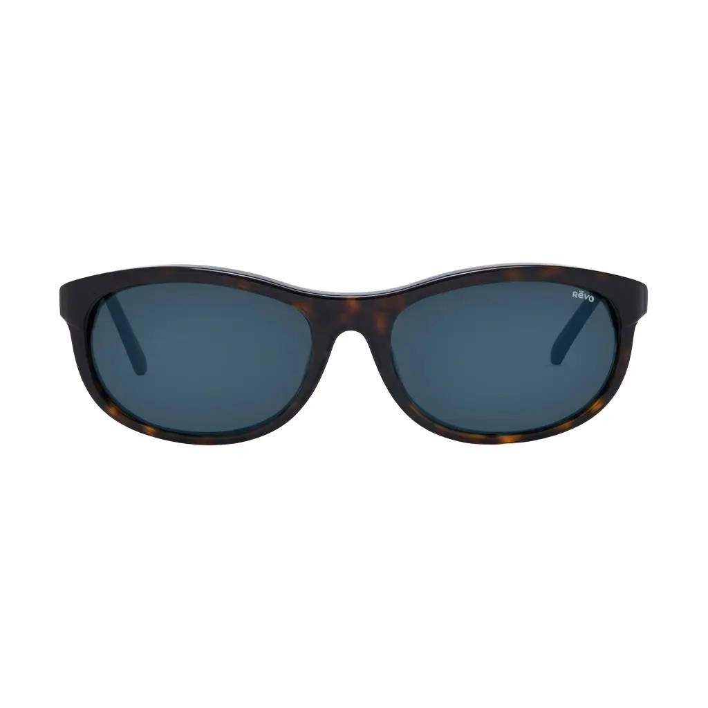Revo Vintage Men's Wrap Tortoise & Smoky Green Wrap 61 mm Sunglasses by The Solist