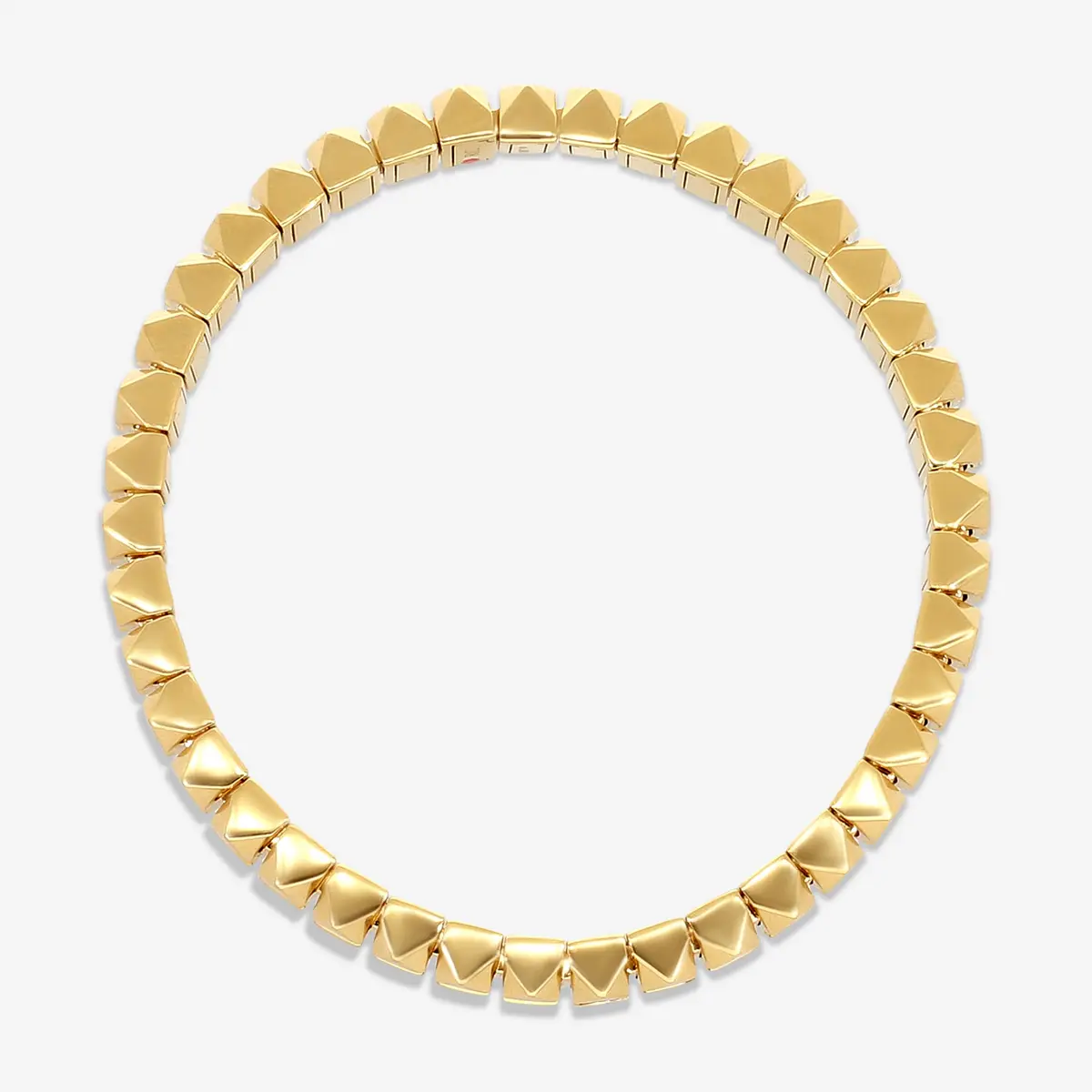 Roberto Coin Roberto Coin Obelisco 18K Yellow Gold Diamond Accents Flexible Bangle Bracelet by The Solist | Thumbnail 2 Roberto Coin Roberto Coin Obelisco 18K Yellow Gold Diamond Accents Flexible Bangle Bracelet by The Solist | Thumbnail 2