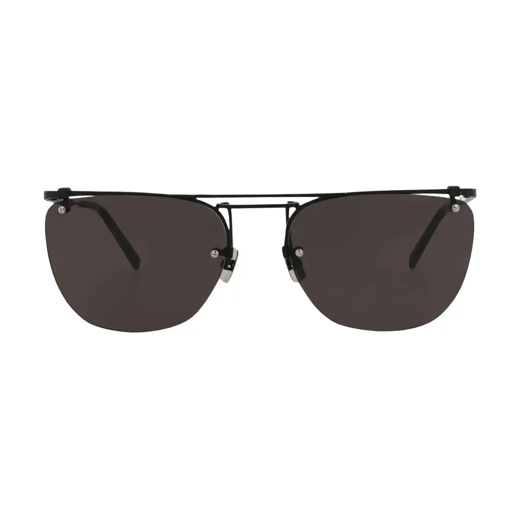 Saint Laurent Saint Laurent Novelty Aviator Metal 58mm Men's Sunglasses by The Solist | Image 1 Saint Laurent Saint Laurent Novelty Aviator Metal 58mm Men's Sunglasses by The Solist | Image 1