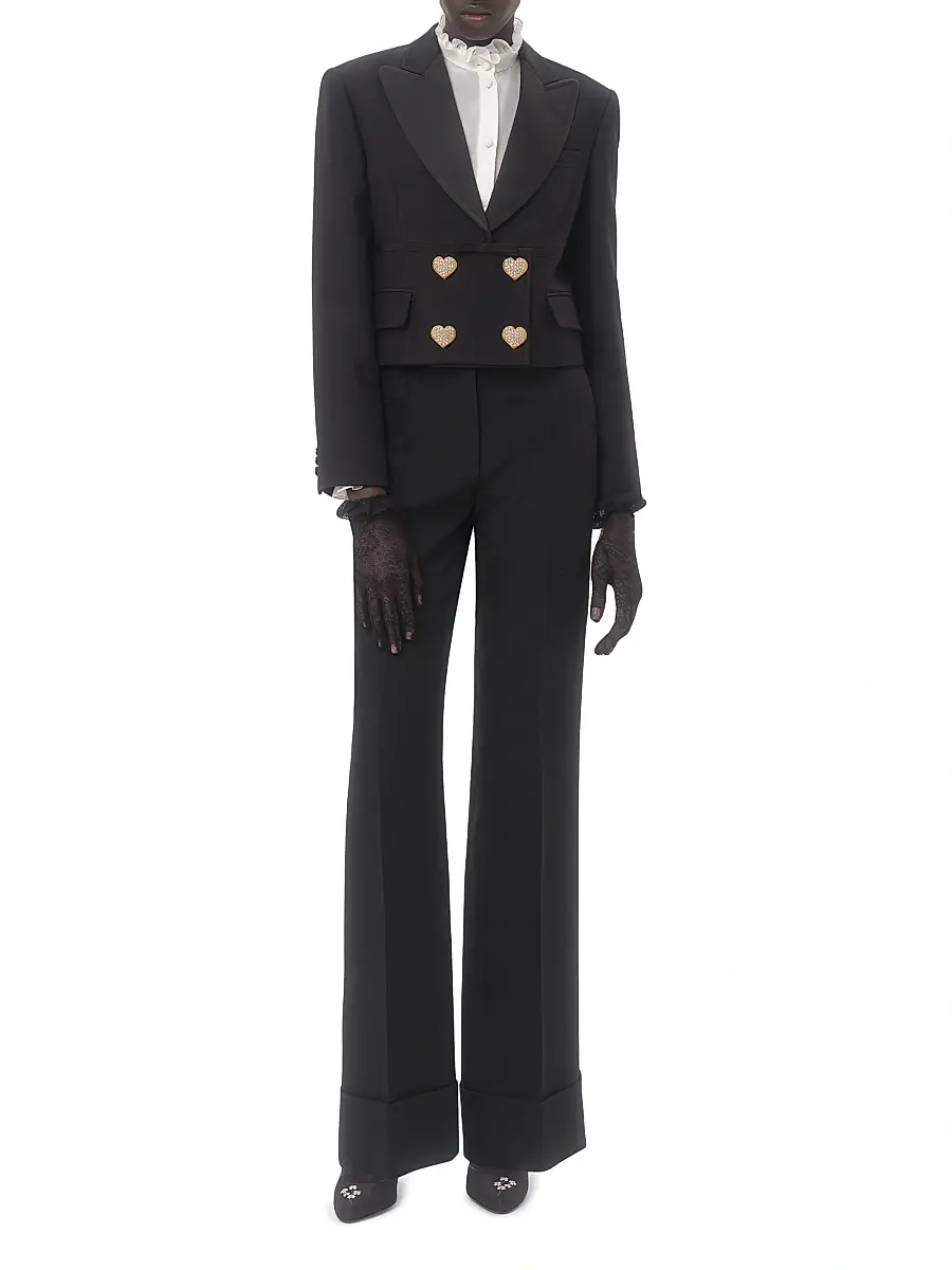 Valentino Women's Crepe Couture Jacket | Thumbnail 7 Valentino Women's Crepe Couture Jacket | Thumbnail 7