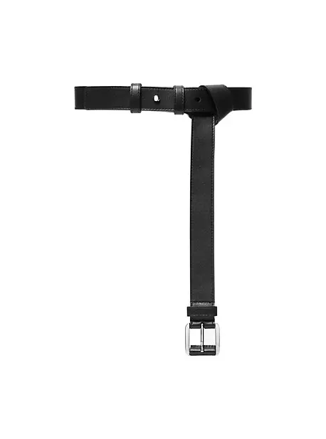 Michael Kors Collection Kaitlin Leather Waist Belt | Image 1 Michael Kors Collection Kaitlin Leather Waist Belt | Image 1