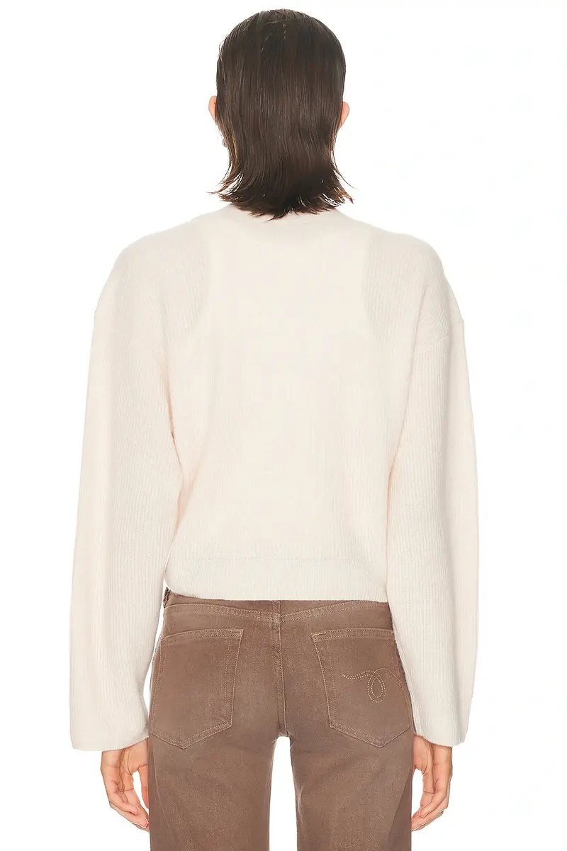 R13 Twisted Front Ribbed Cardigan | Thumbnail 3 R13 Twisted Front Ribbed Cardigan | Thumbnail 3