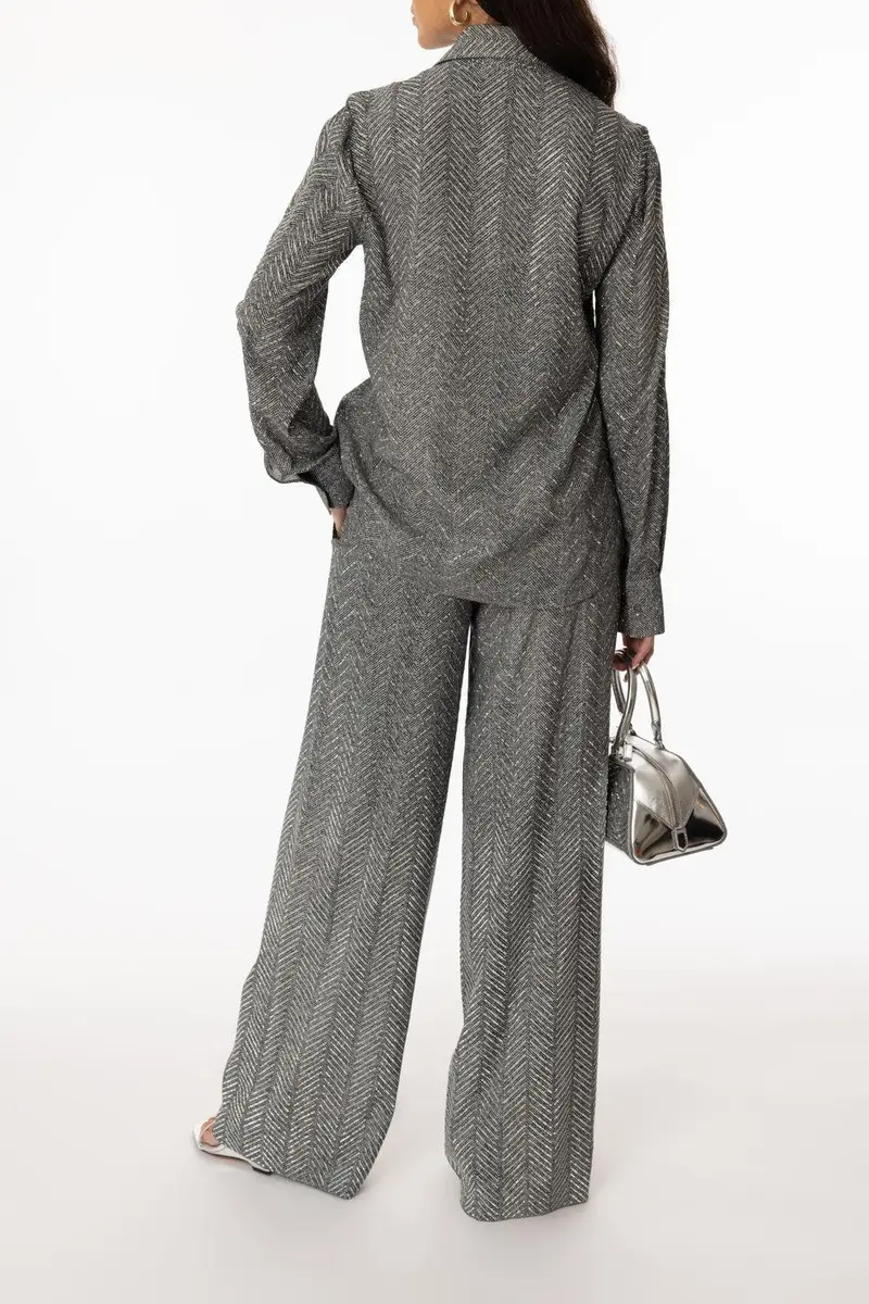 ERMANNO SCERVINO Long Sleeve Button Blouse | Thumbnail 4 ERMANNO SCERVINO Long Sleeve Button Blouse | Thumbnail 4