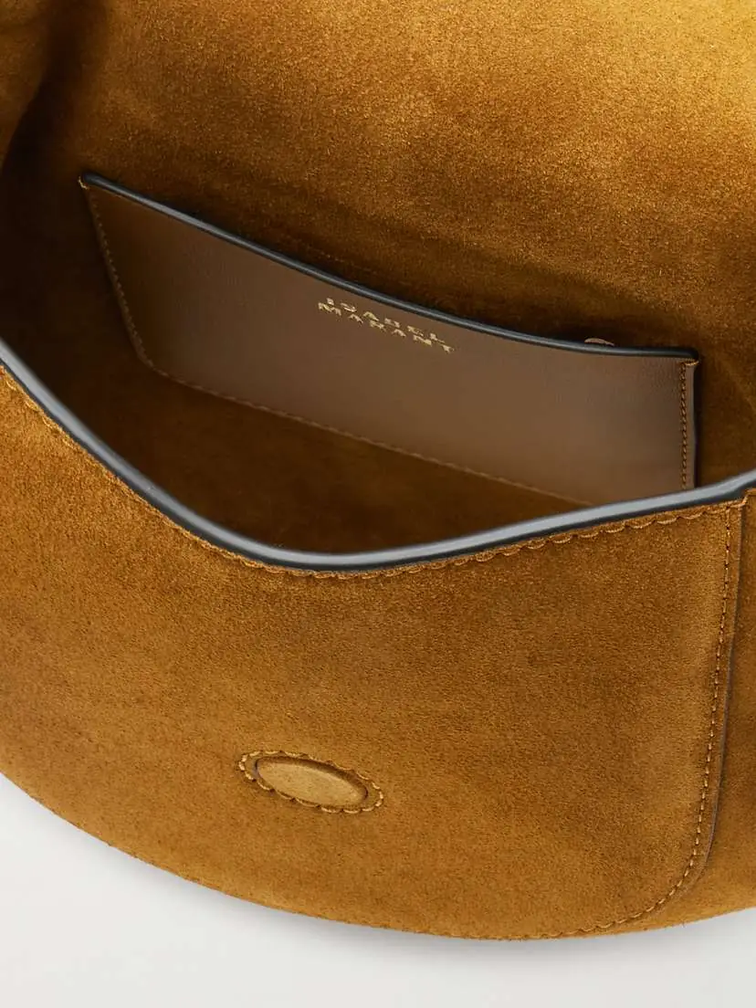 Isabel Marant Altay Small Leather-trimmed Suede Shoulder Bag | Thumbnail 5 Isabel Marant Altay Small Leather-trimmed Suede Shoulder Bag | Thumbnail 5